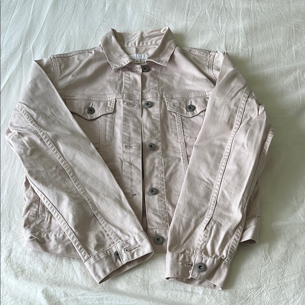 Light Pink Denim Jacket